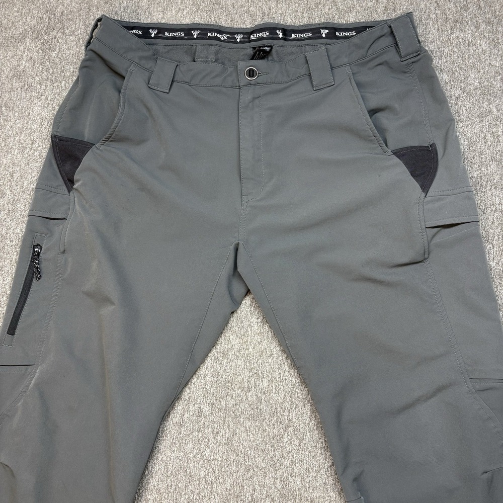 Kings Camo XKG Ridge Pant (Charcoal) Men's Size 42X33